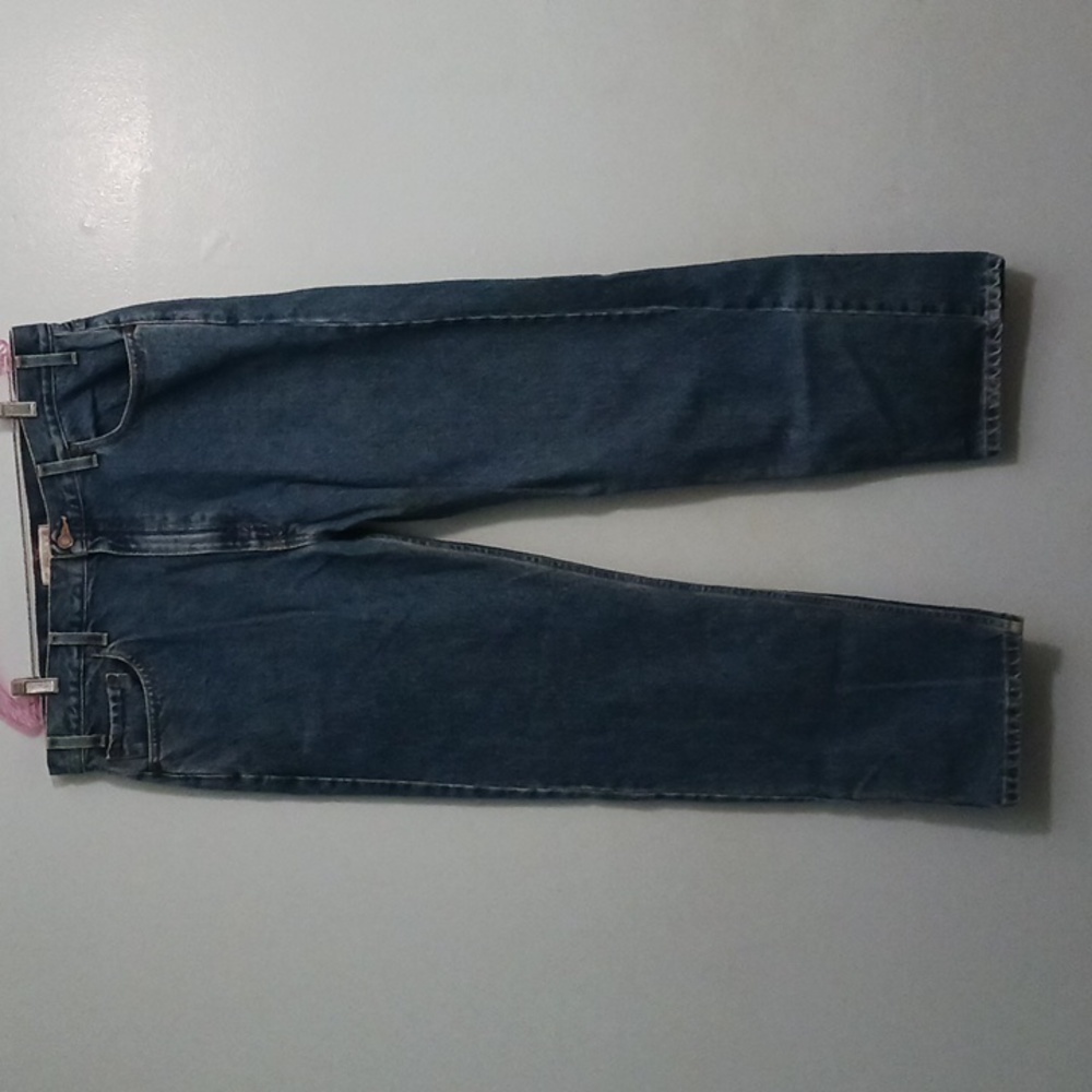 Levi's Strauss size W40 L30 men's  regular fit denim blue jeans.